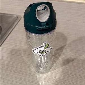 Green and Clear Tervis Tumbler with Logo